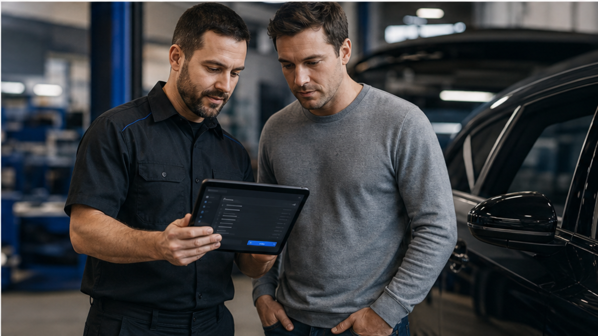 TorqueLedger customer approval and invoice review screen.